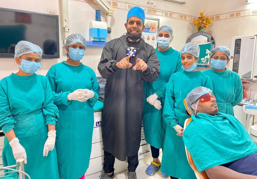 International patient treated at Dr Sachdeva's Delhi clinic