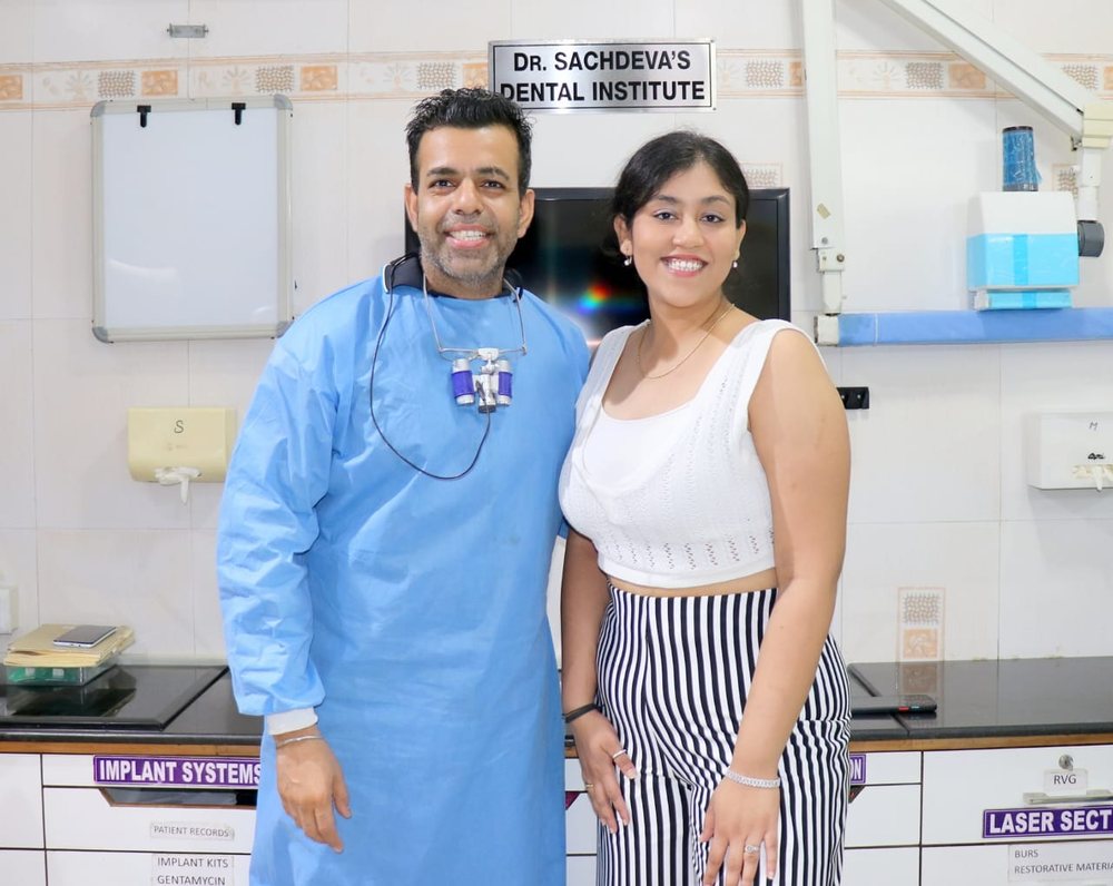 Dr Rajat Sachdeva and the clinical team at the institute